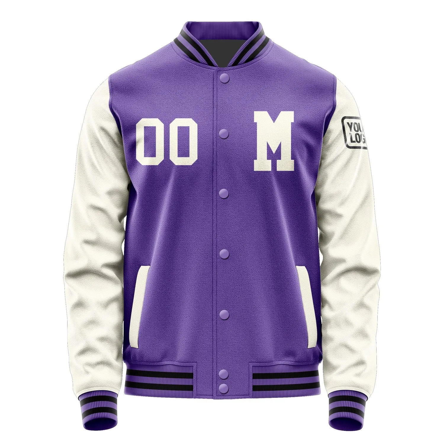 Custom Light Purple Cream Jacket