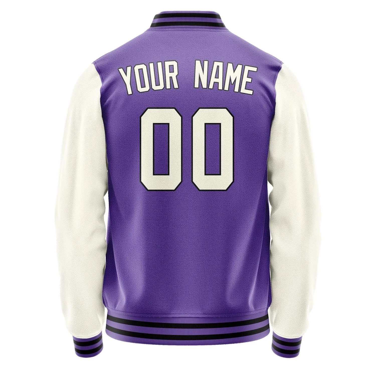 Custom Light Purple Cream Jacket