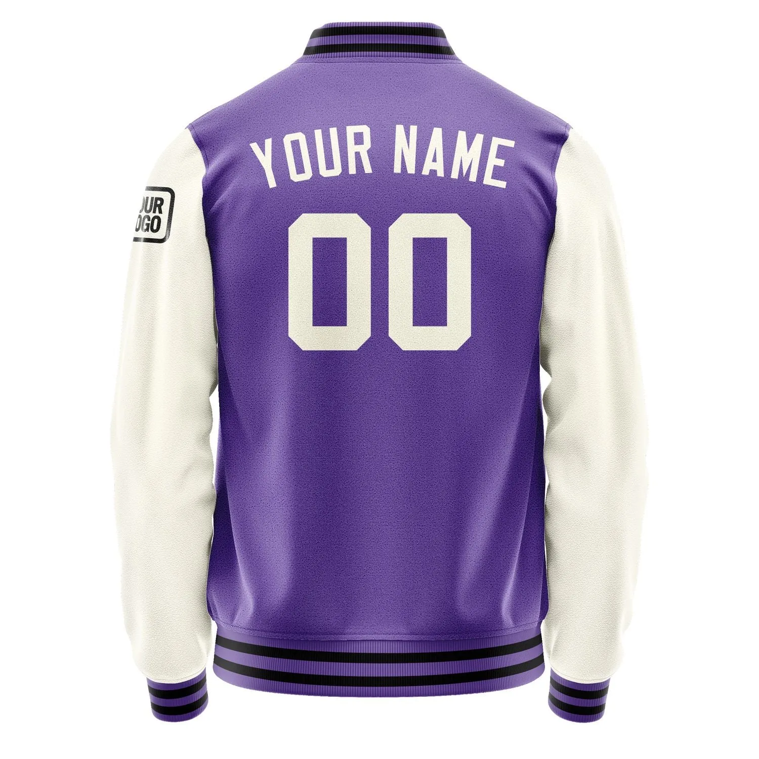 Custom Light Purple Cream Jacket