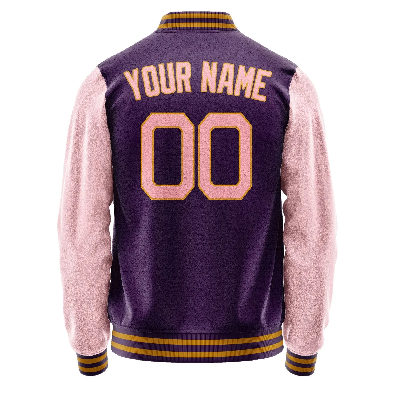 Custom Purple Light Pink Jacket
