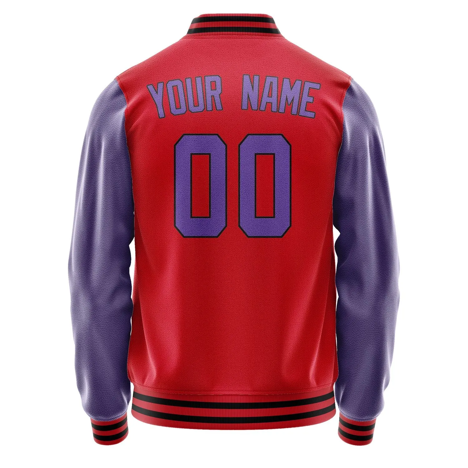 Custom Red Light Purple Jacket