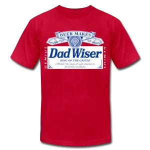 Dad Wiser Beer Father's Day Premium Adult T-Shirt