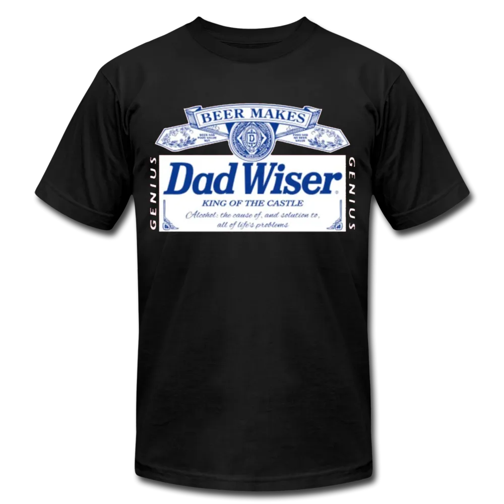 Dad Wiser Beer Father's Day Premium Adult T-Shirt