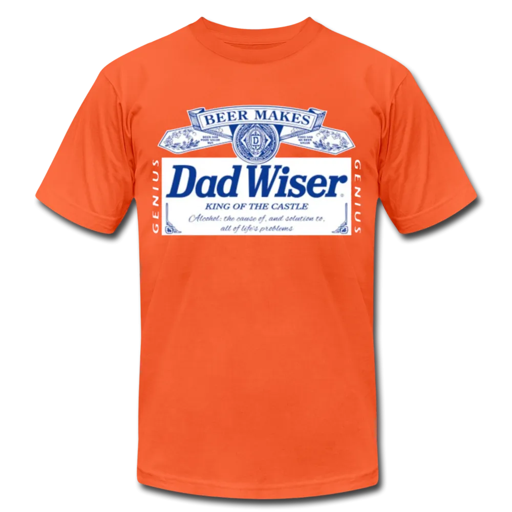 Dad Wiser Beer Father's Day Premium Adult T-Shirt