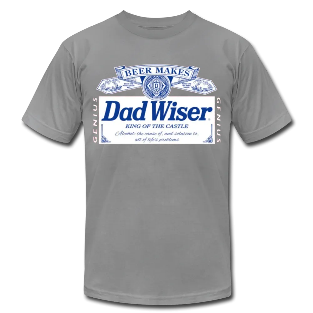 Dad Wiser Beer Father's Day Premium Adult T-Shirt