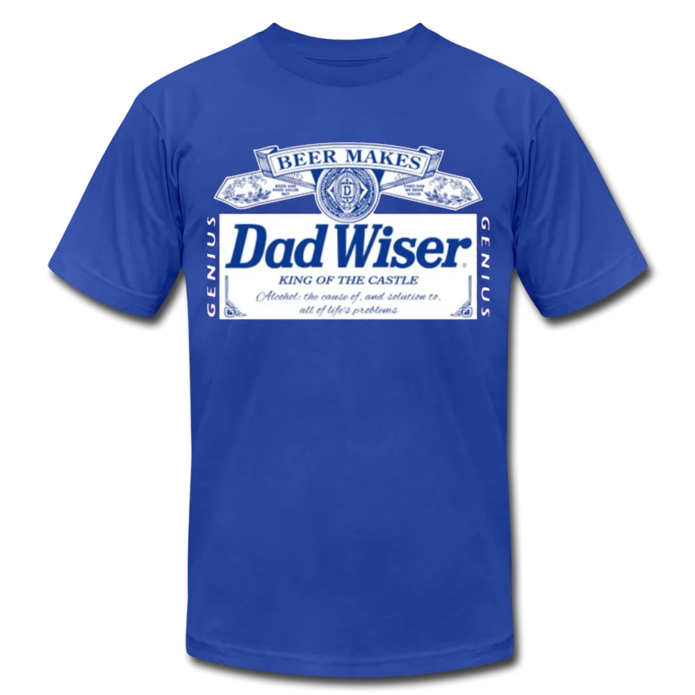 Dad Wiser Beer Father's Day Premium Adult T-Shirt