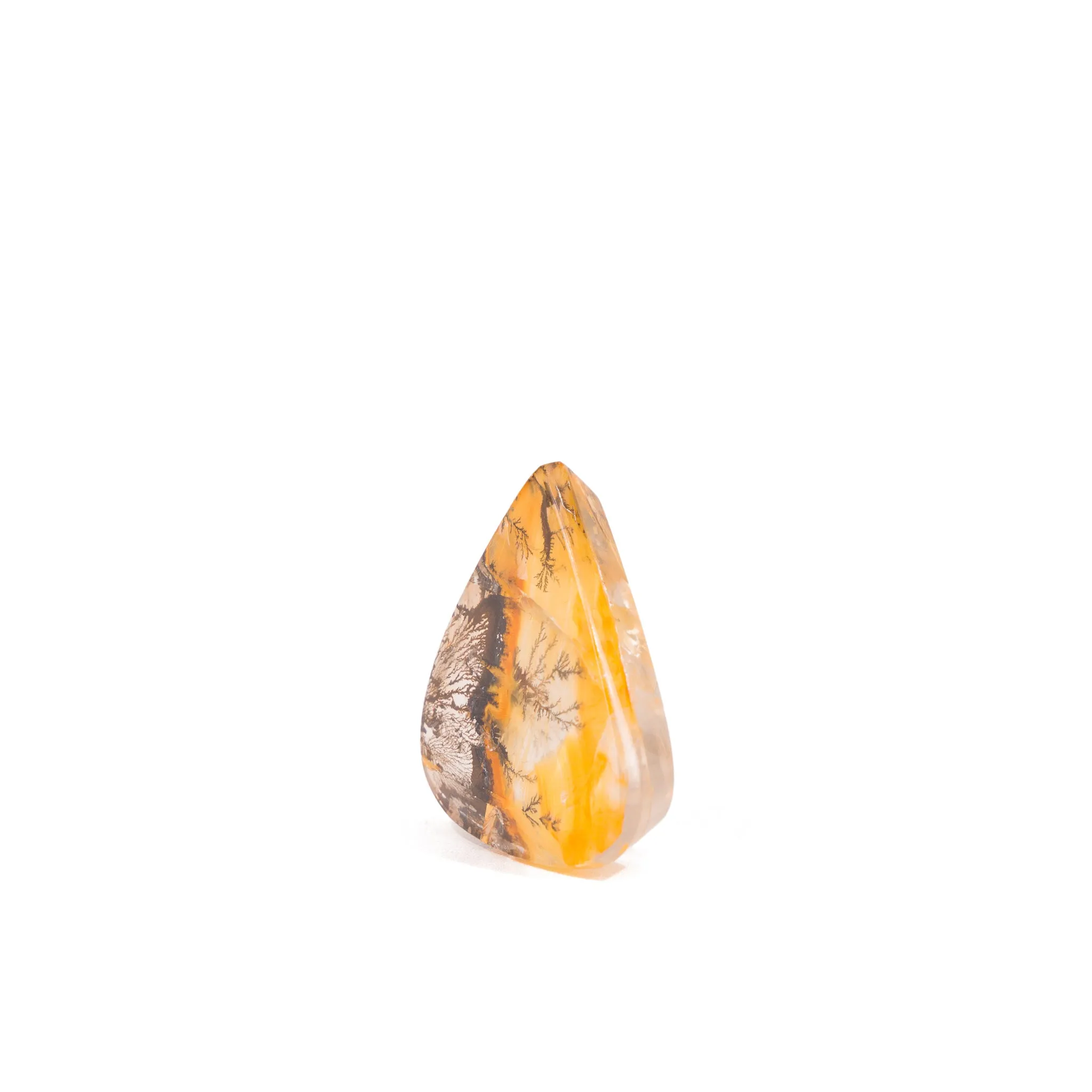 Dendritic Quartz 25.68 Carat Polished Crystal Cabochon