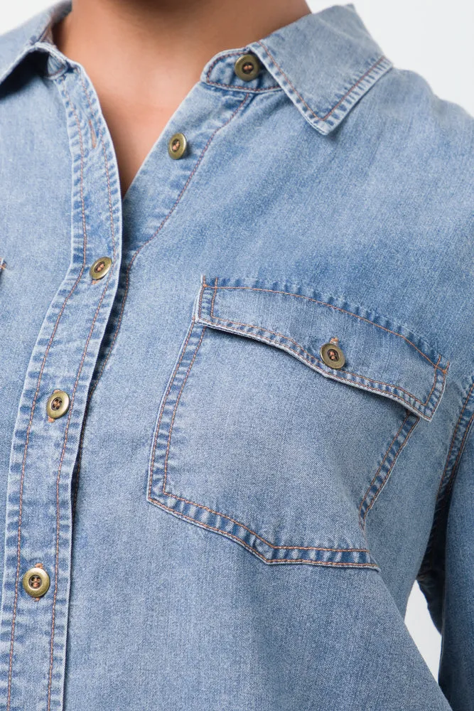 Denim Shirt Blue