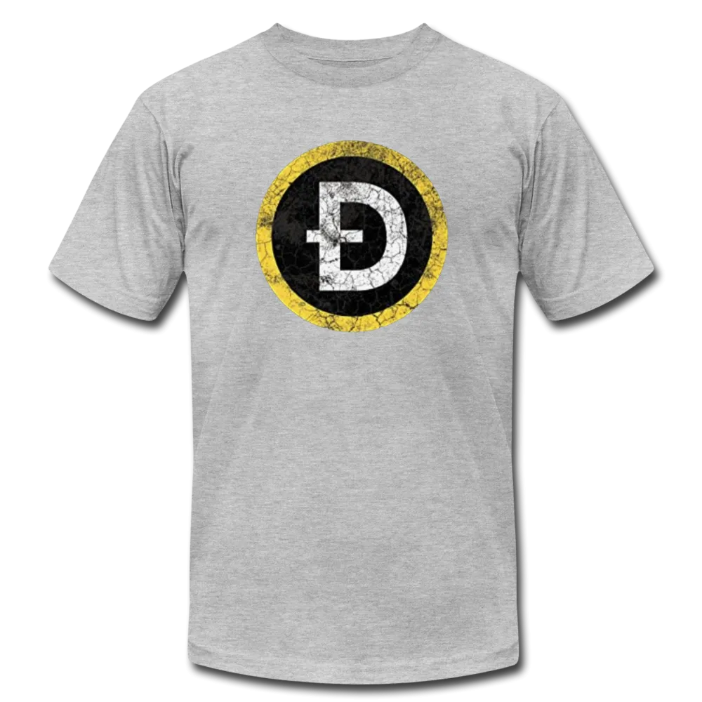 DOGE Coin Ticker Logo Men/Unisex Premium Adult T-Shirt