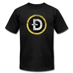 DOGE Coin Ticker Logo Men/Unisex Premium Adult T-Shirt