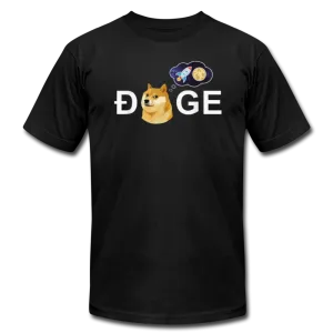 DOGE Meme To the Moon Men/Unisex Premium Adult T-Shirt