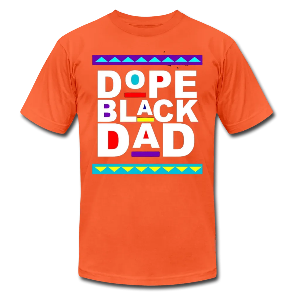 Dope Black Dad Father's Day Adult Premium T-shirt