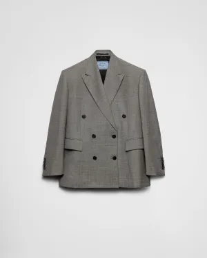 Double-Breasted Grisaille Jacket