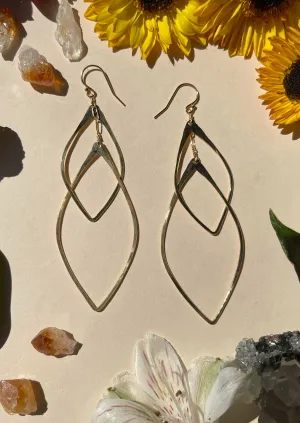 Double Leaf Hoops