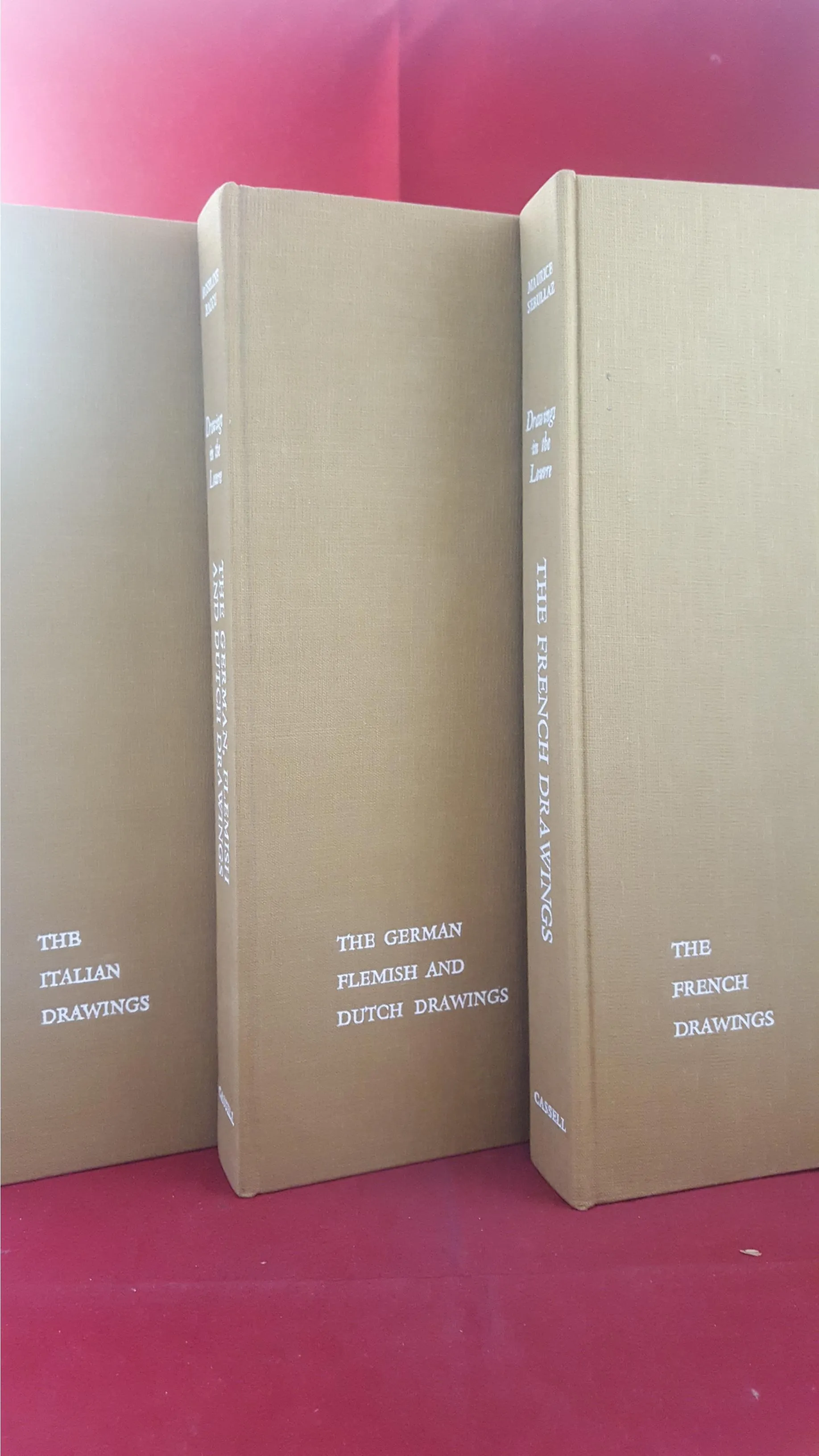 Drawings In The Louvre - Italian French German,Flemish & Dutch Drawings, Cassell,1968