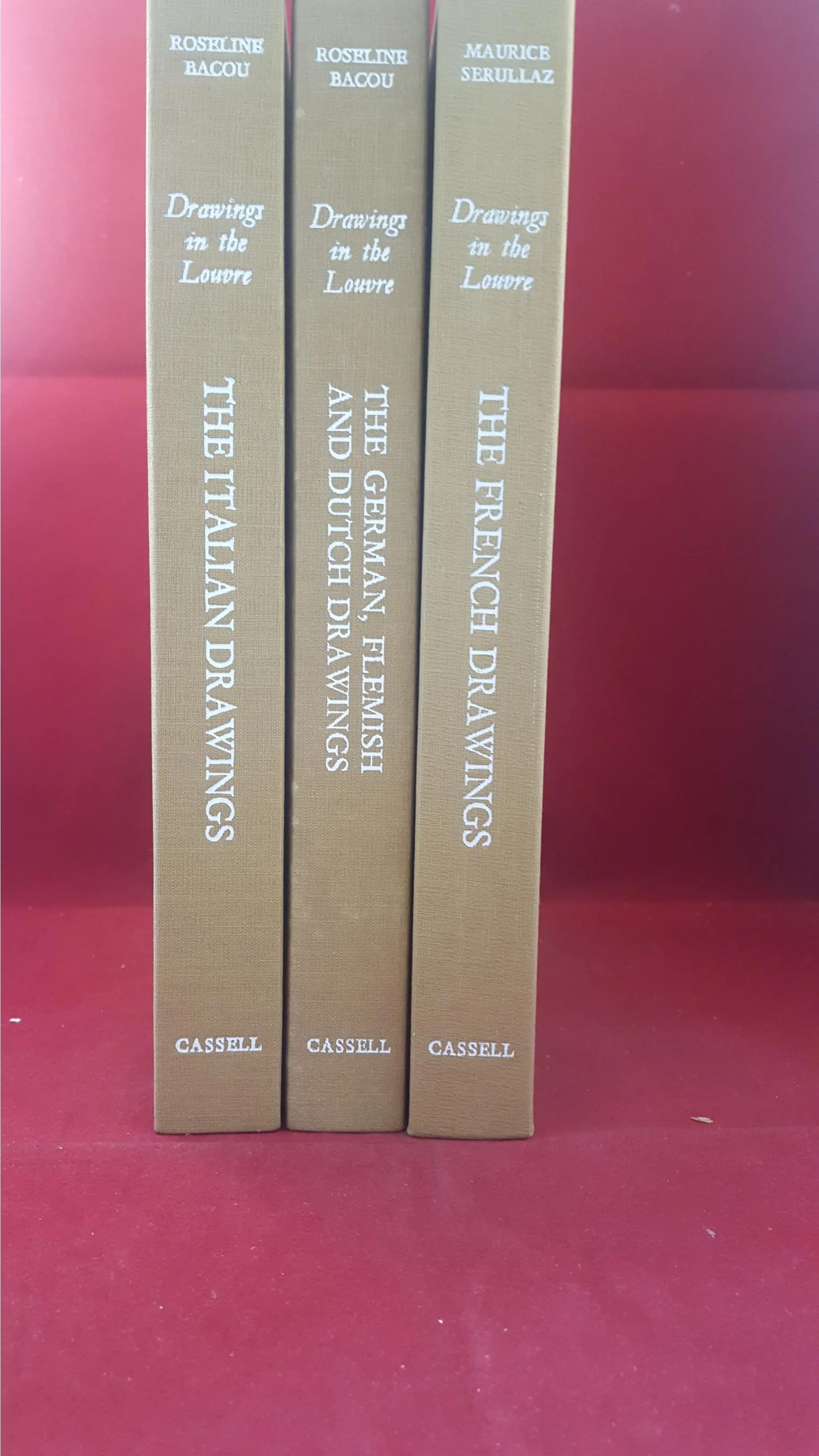 Drawings In The Louvre - Italian French German,Flemish & Dutch Drawings, Cassell,1968