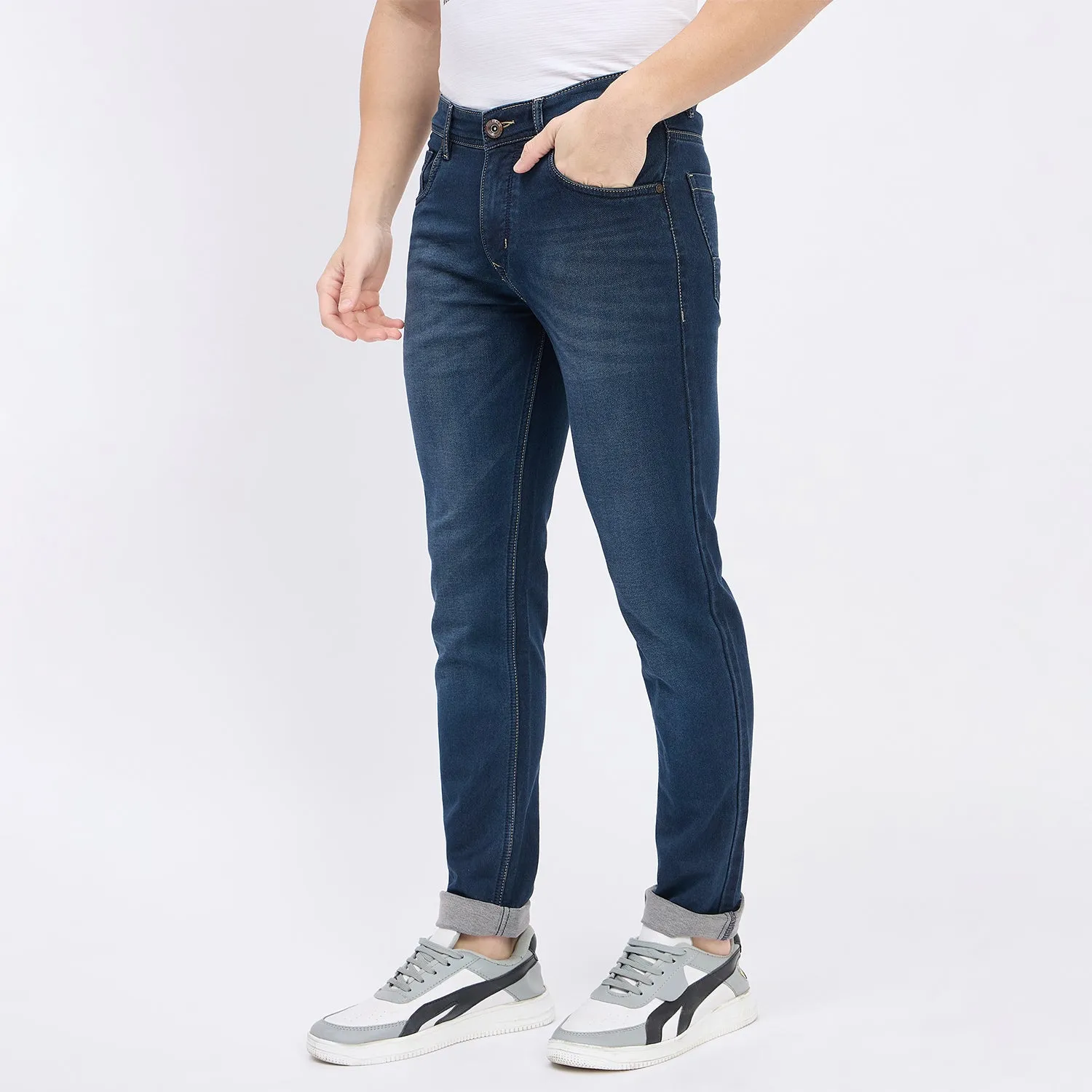 Duke Stardust Men Smart Fit Stretchable Jeans (SDD5611)