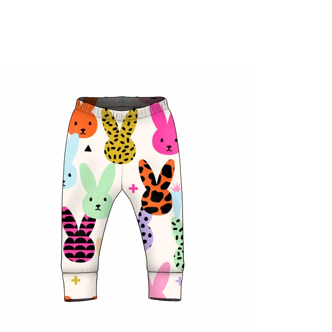 Easter Bunny Cream leggings