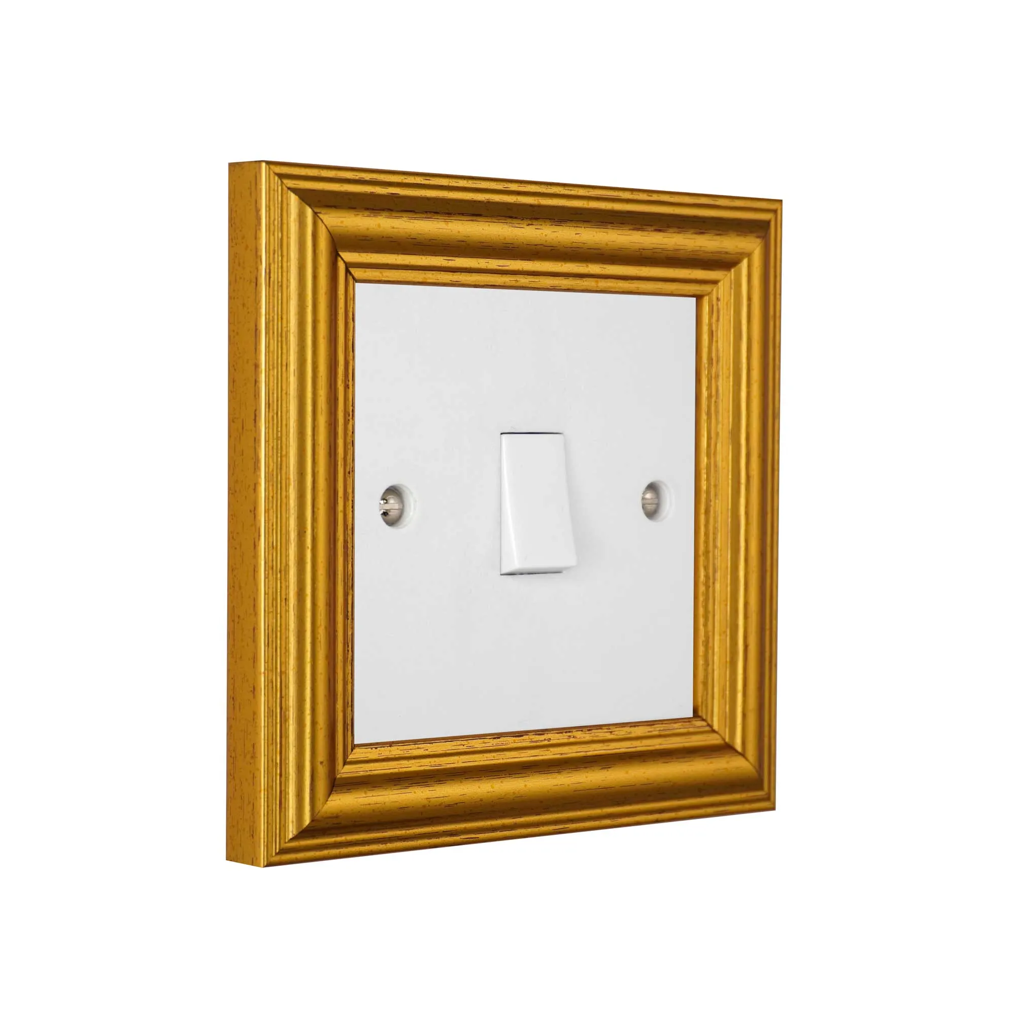 ElekTek Decorative Switch Surround Frame Cover Finger Plate Edwardian Regency