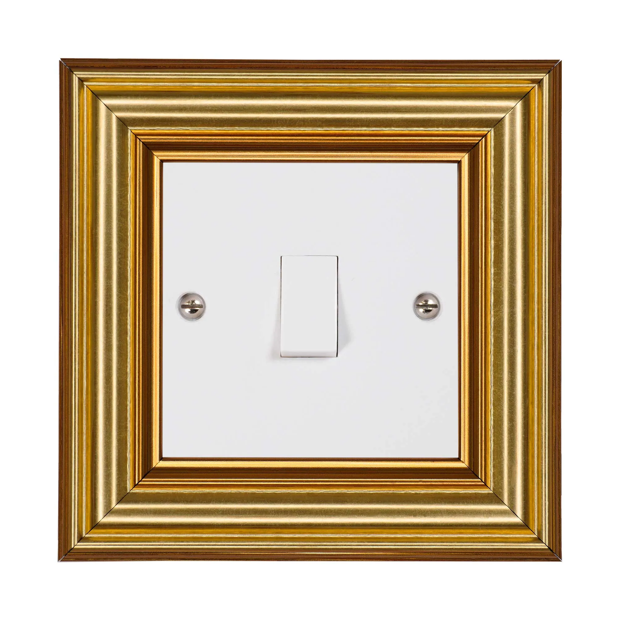 ElekTek Decorative Switch Surround Frame Cover Finger Plate Edwardian Regency