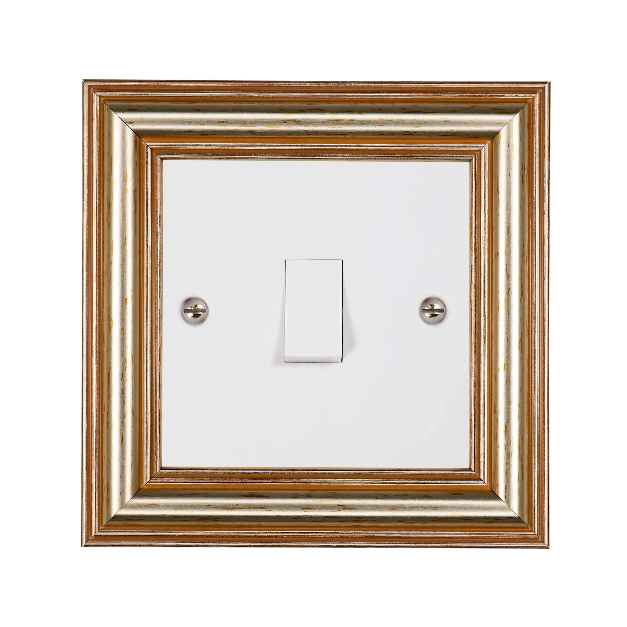 ElekTek Decorative Switch Surround Frame Cover Finger Plate Edwardian Regency