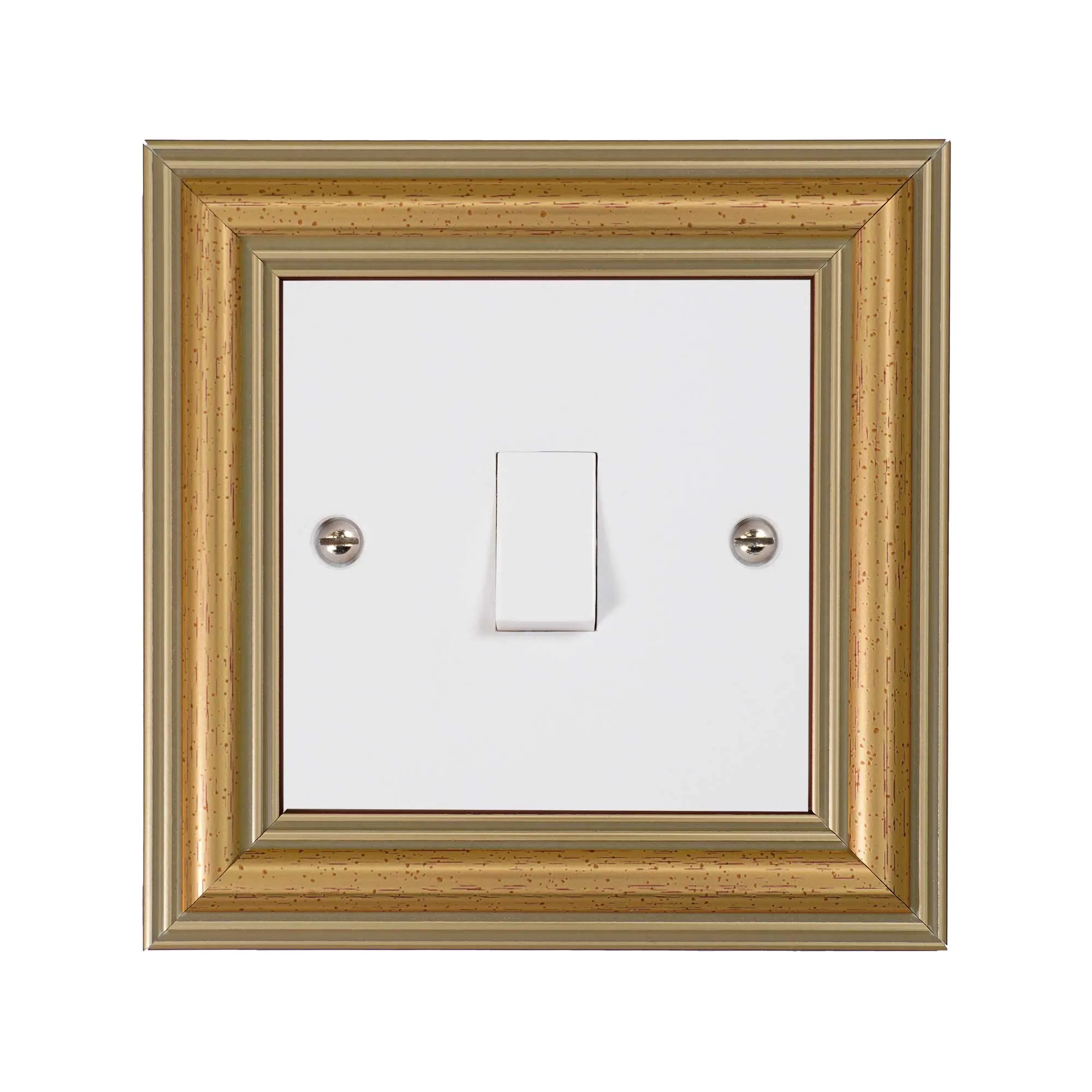 ElekTek Decorative Switch Surround Frame Cover Finger Plate Edwardian Regency