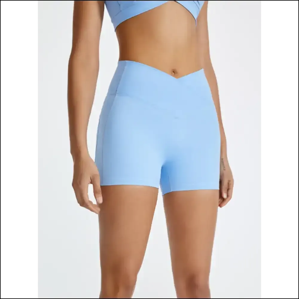Elevate Your Style with High Waist Active Shorts