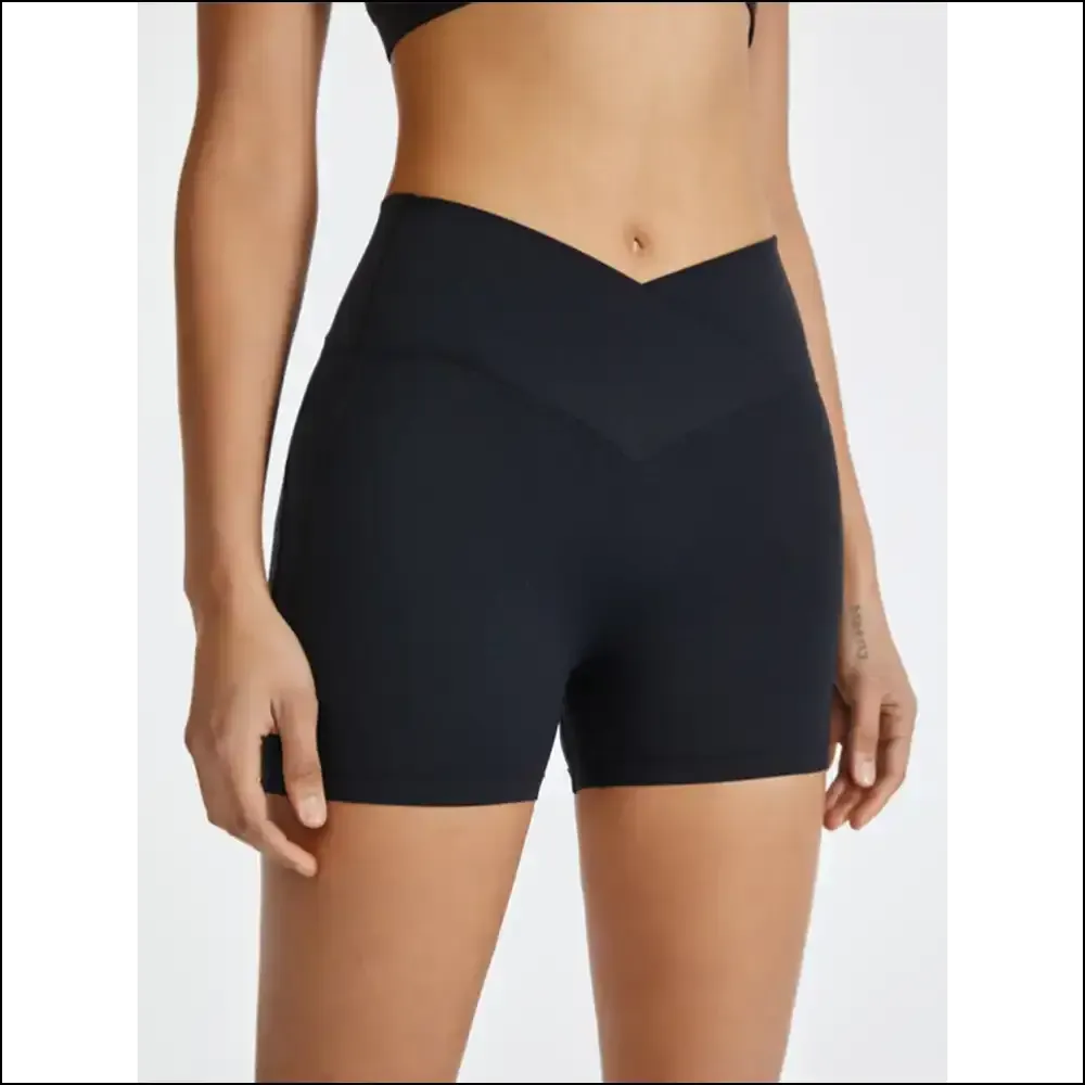 Elevate Your Style with High Waist Active Shorts