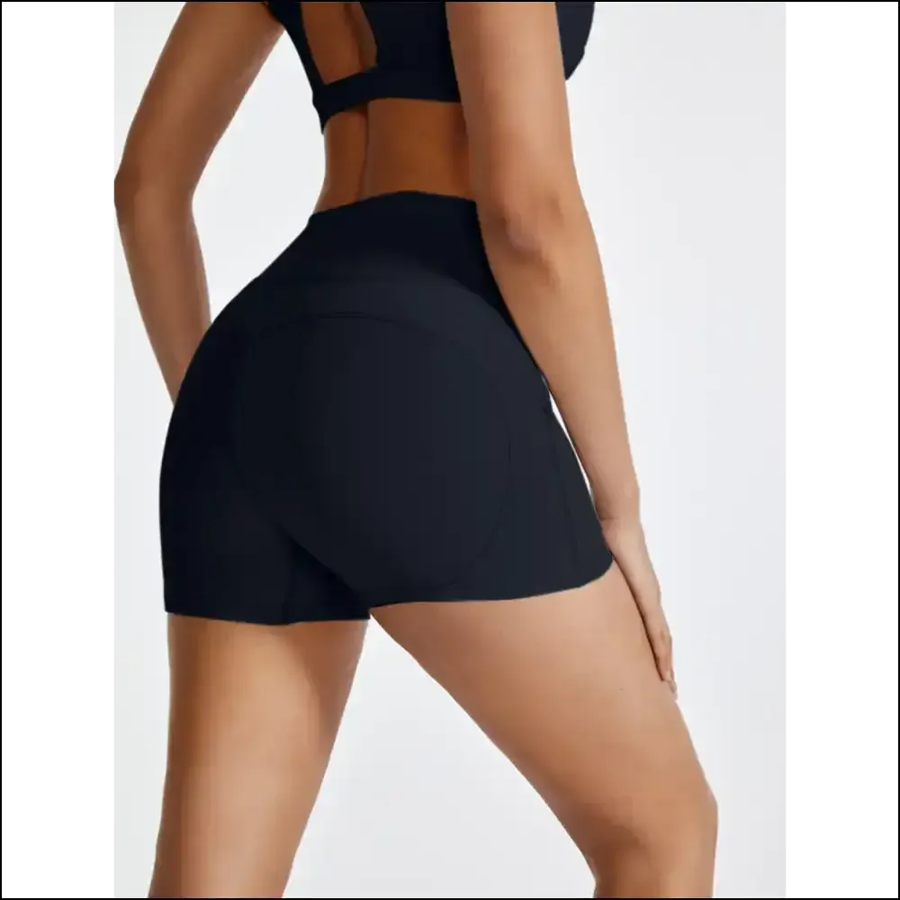 Elevate Your Style with High Waist Active Shorts