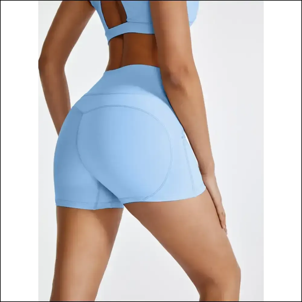 Elevate Your Style with High Waist Active Shorts