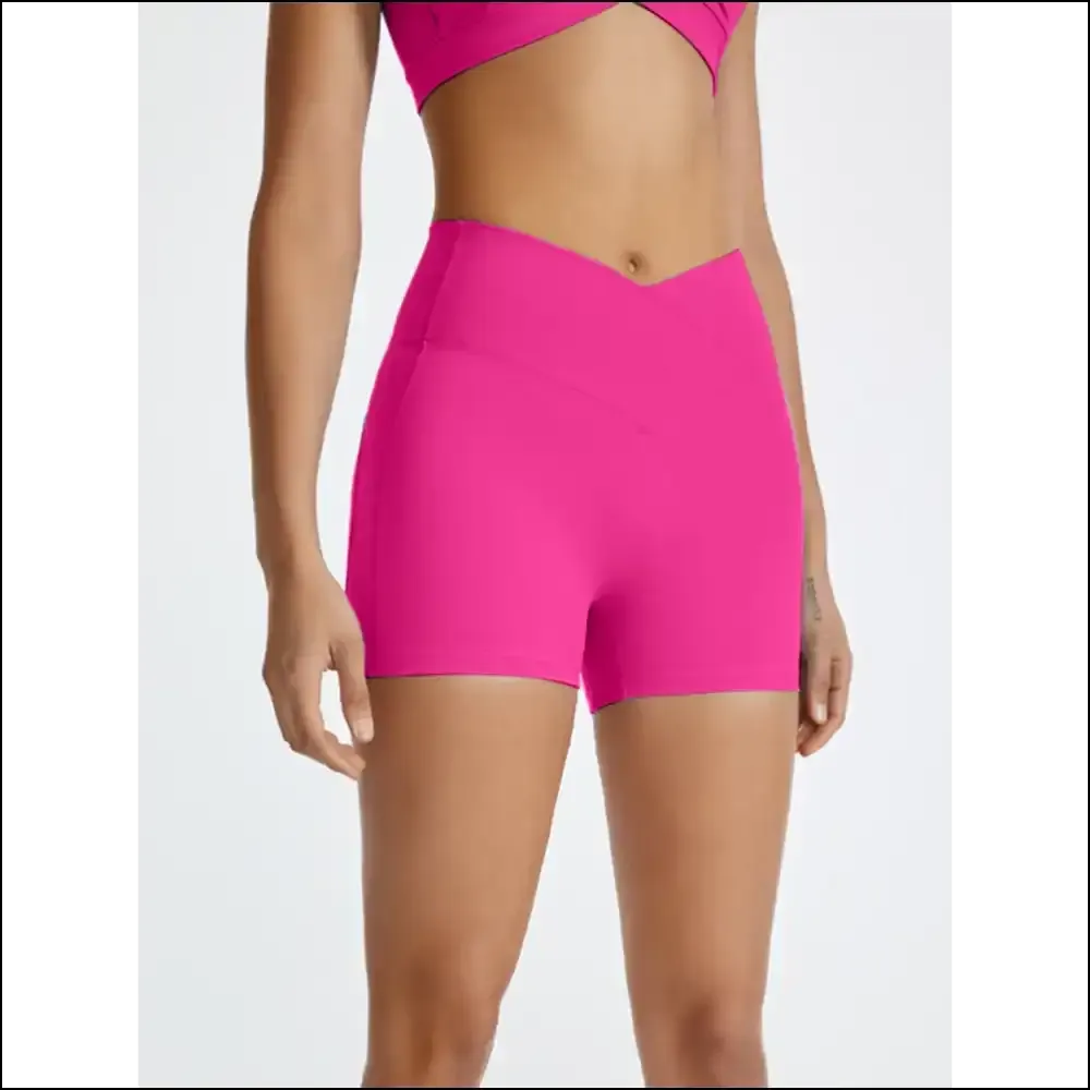 Elevate Your Style with High Waist Active Shorts