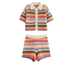 Elise Shirt and Shorts Set