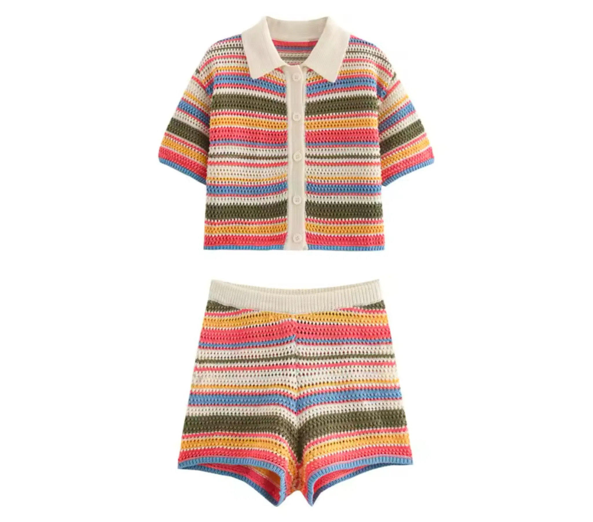 Elise Shirt and Shorts Set