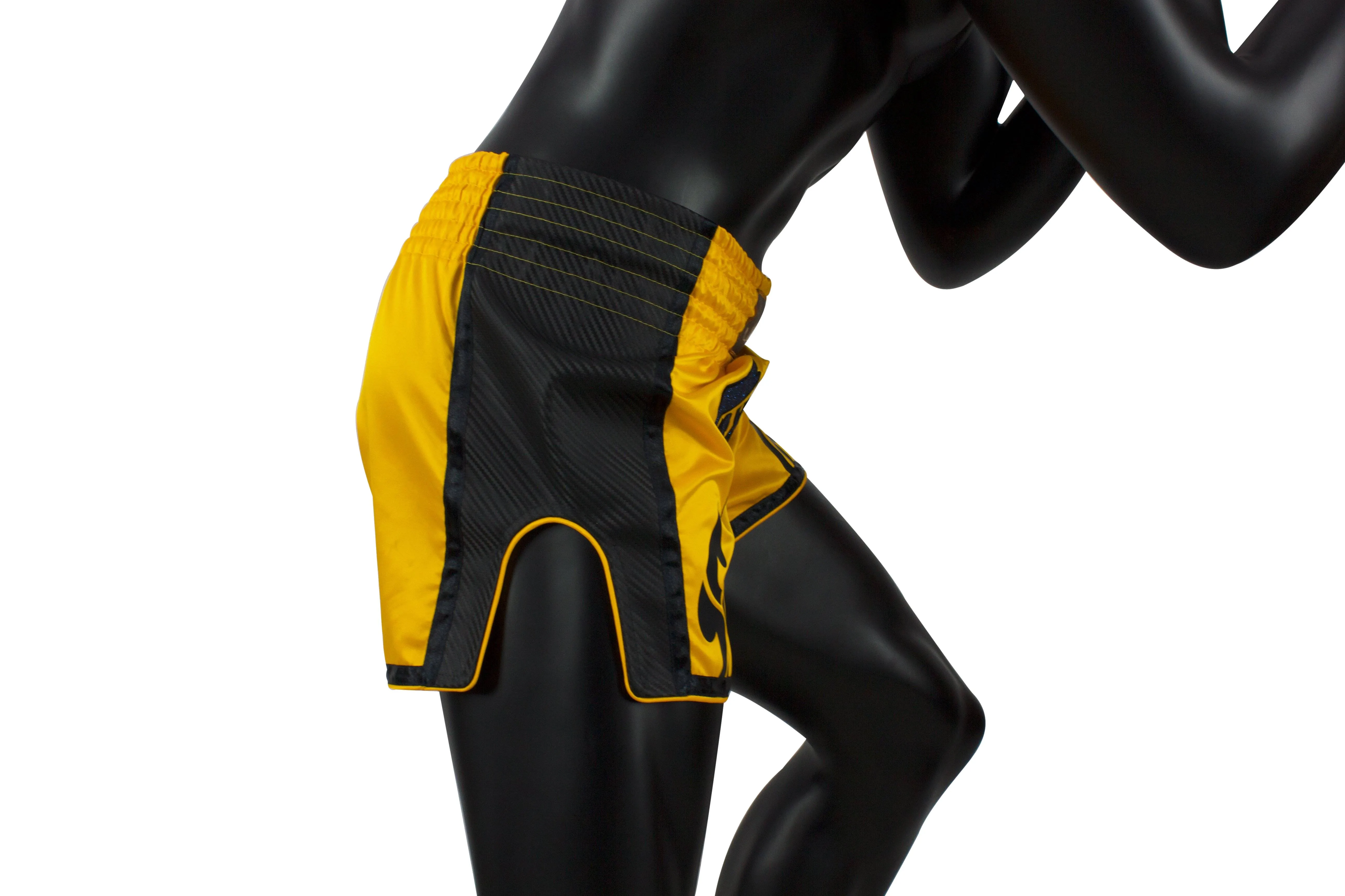 Fairtex BS1701 Yellow Slim Cut Muay Thai Boxing Short