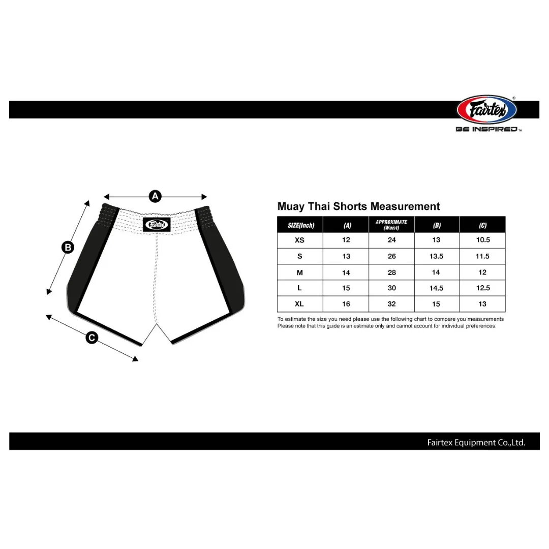 FAIRTEX MY FORTUNE MUAY THAI SHORTS - BS0639