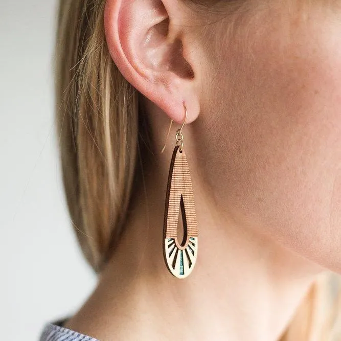 Fan Earrings