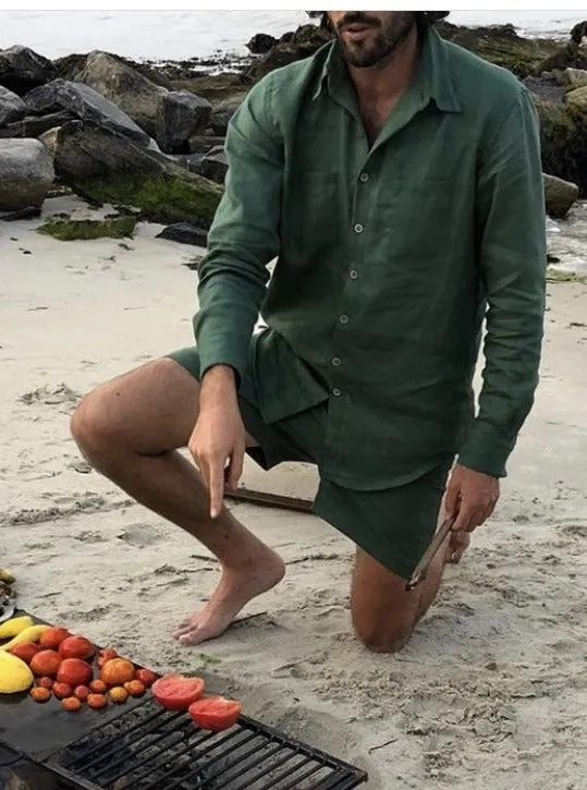 Farm to Table Unisex Shorts, Chard