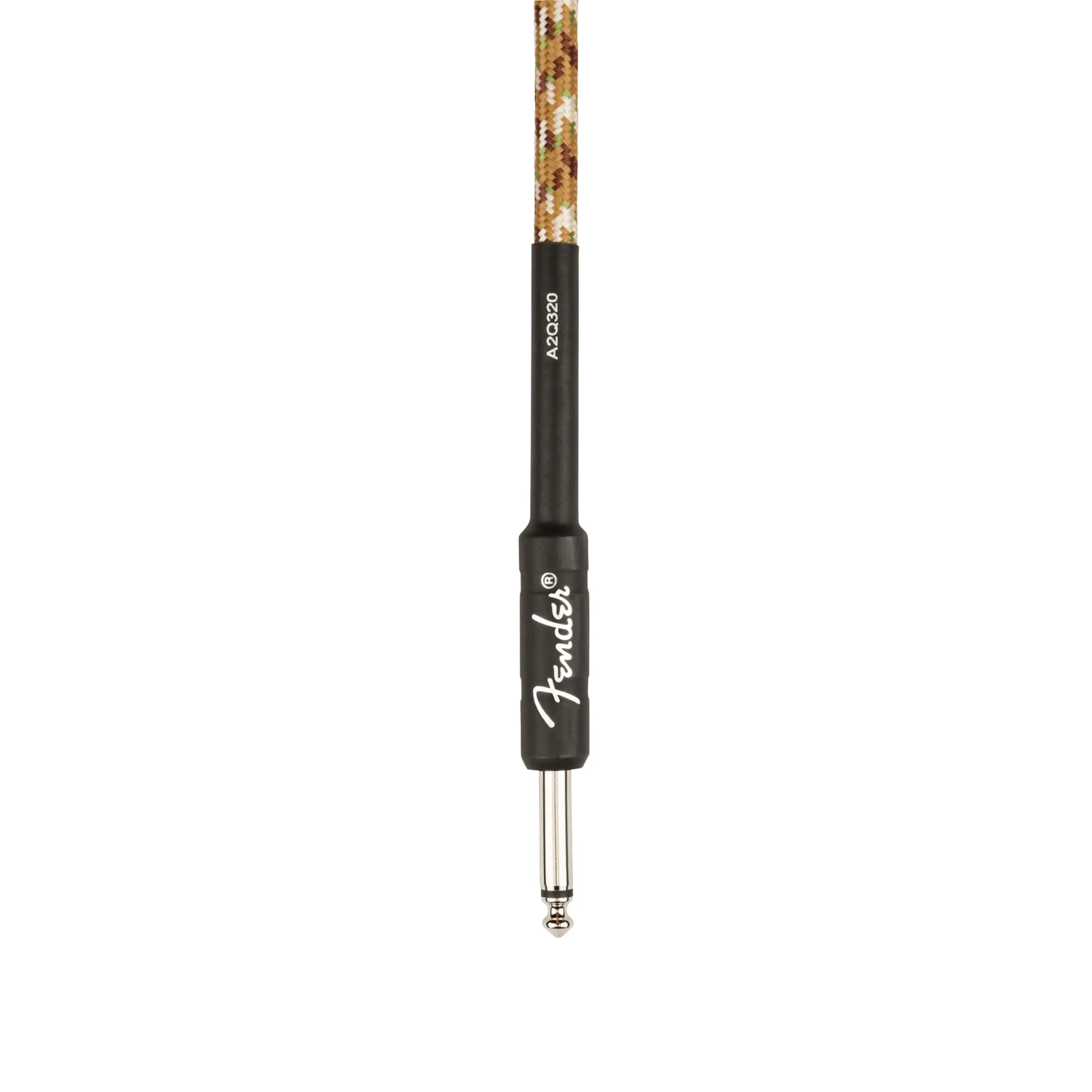 Fender Professional Series Instrument Cable, 18.6inch Straight/Straight, Desert Camo