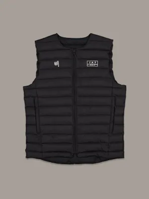 FENDER PUFFER VEST - BLACK