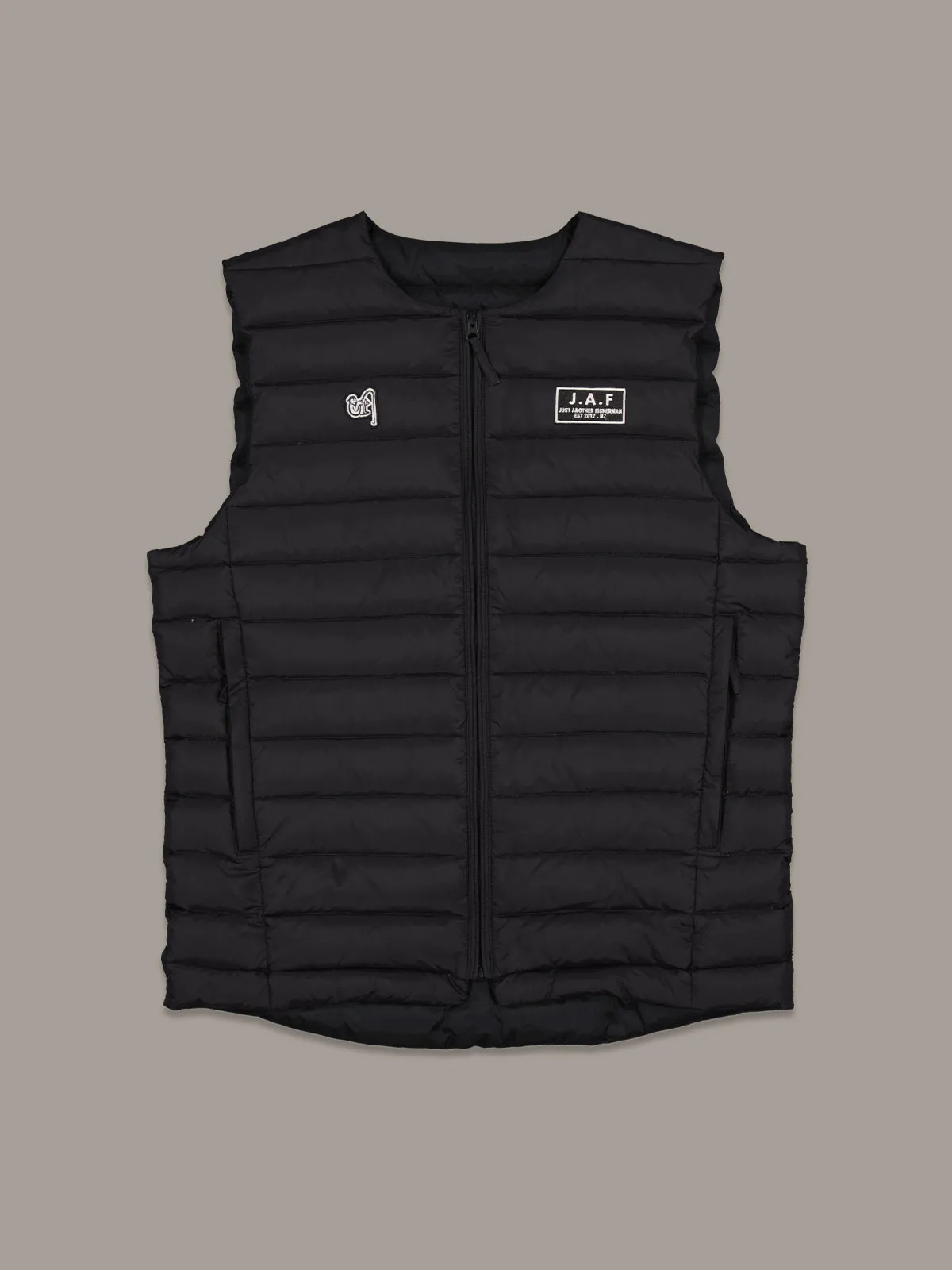 FENDER PUFFER VEST - BLACK