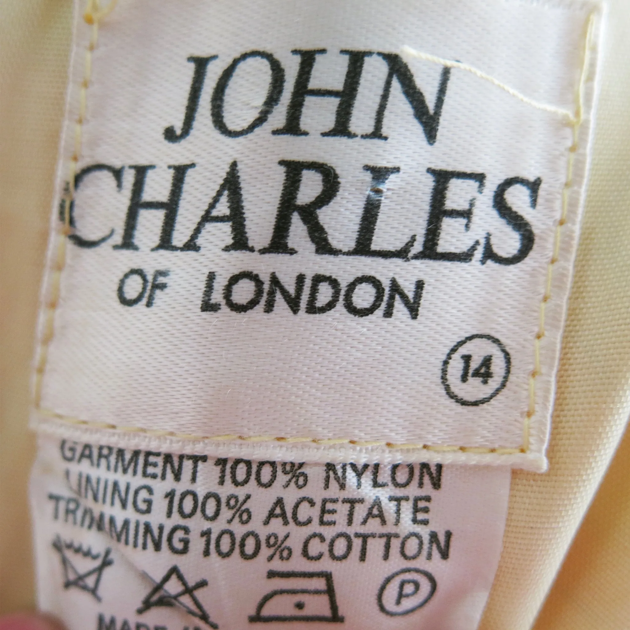 Floral and Floaty Vintage John Charles of London Long Dress