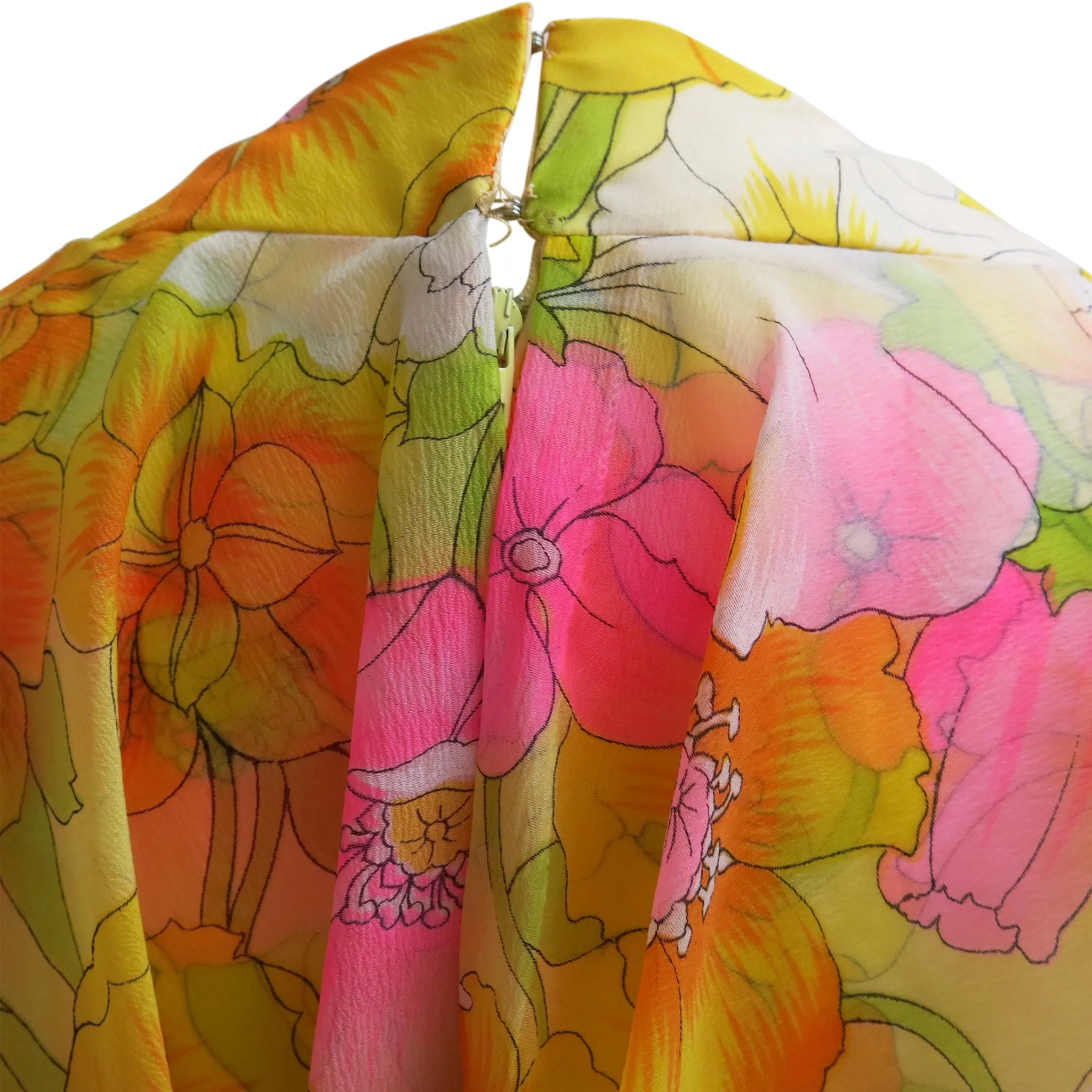 Floral and Floaty Vintage John Charles of London Long Dress