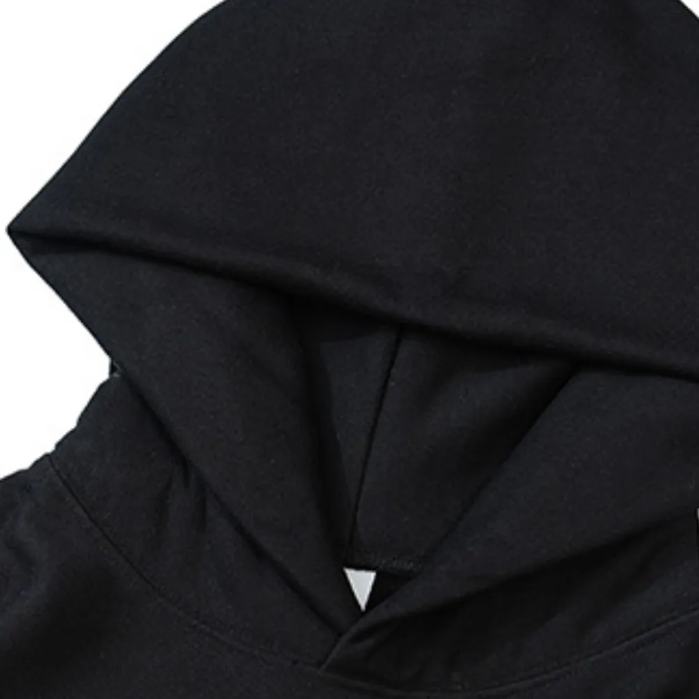 Floral Heart Print Hoodie