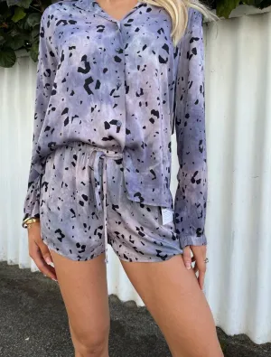 Flowy Shorts - Purple