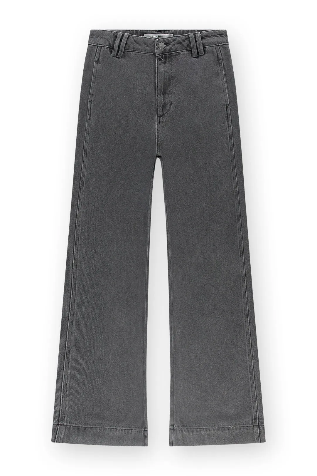 Flowy Wide Leg Tailored Jeans