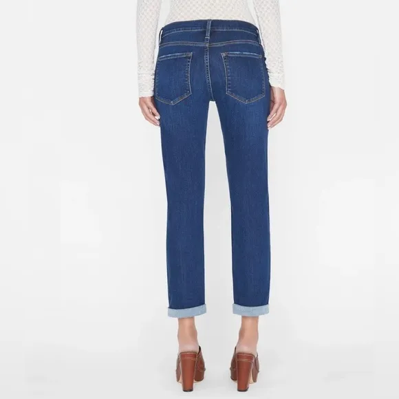 Frame Le Garcon Mid-Rise Straight Leg Jeans Size 24