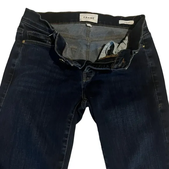 Frame Le Garcon Mid-Rise Straight Leg Jeans Size 24
