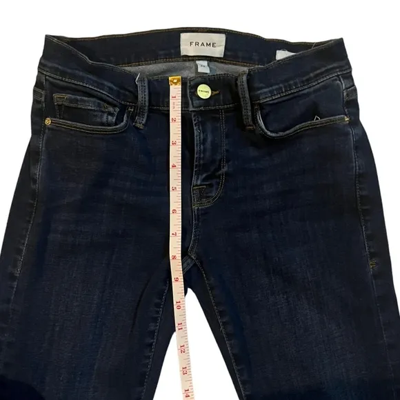 Frame Le Garcon Mid-Rise Straight Leg Jeans Size 24