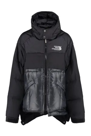 Full zip down jacket