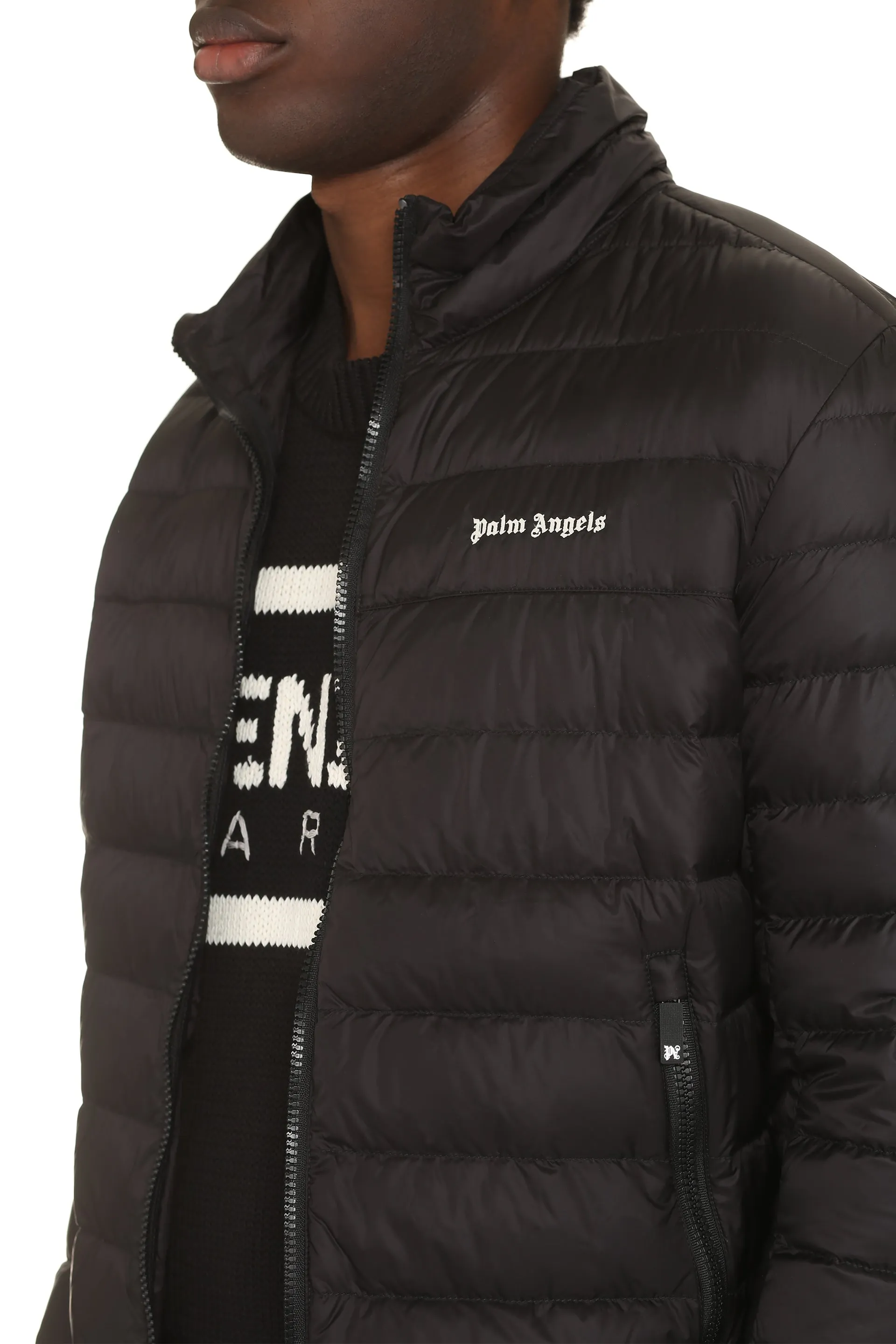 Full zip down jacket